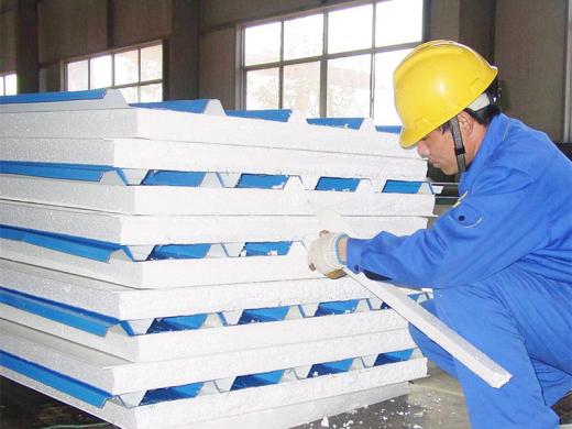 Over Lap EPS Roof Insulated Sandwich Panels
