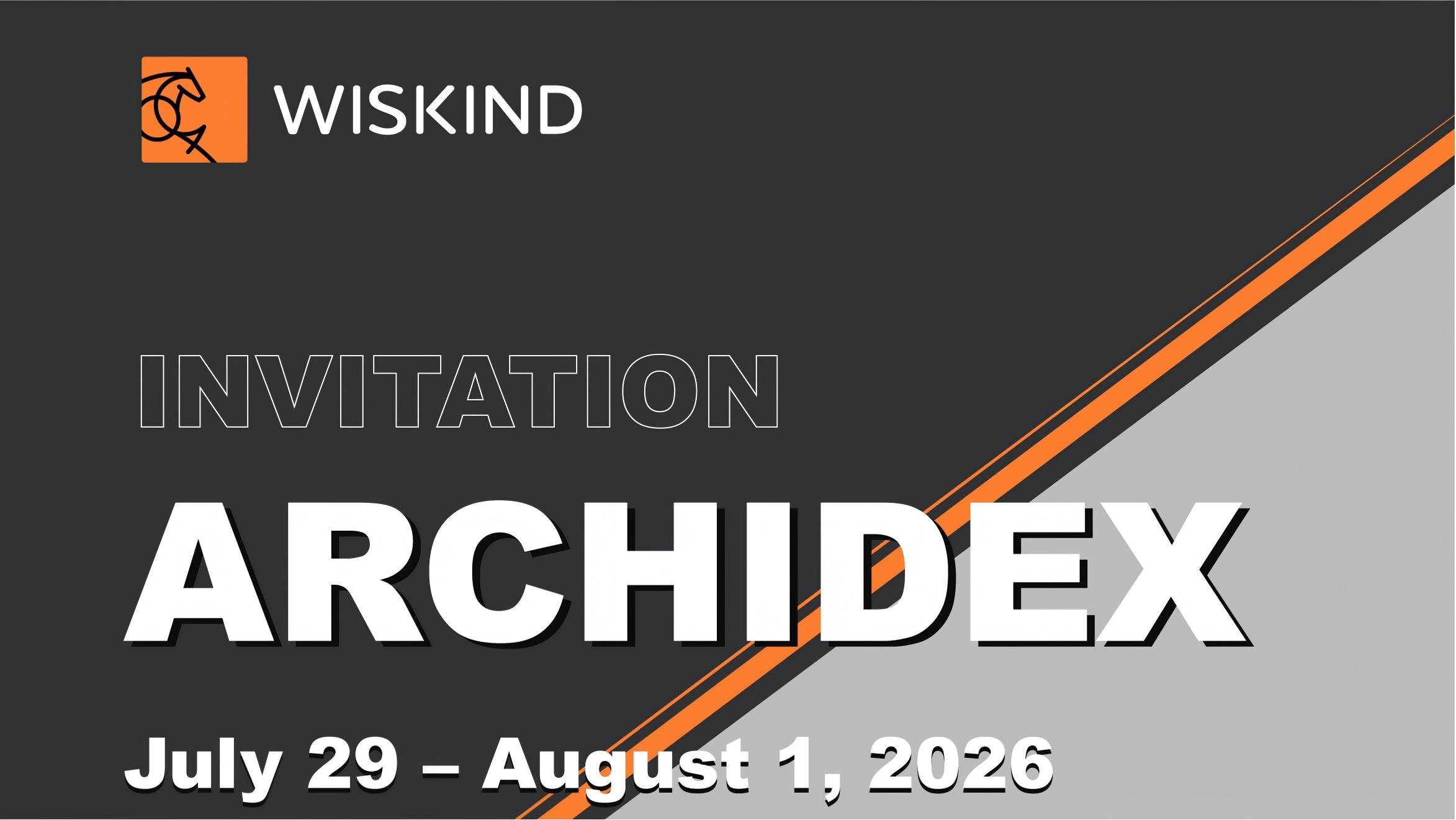 Temui WISKIND di ARCHIDEX 2026 di Kuala Lumpur