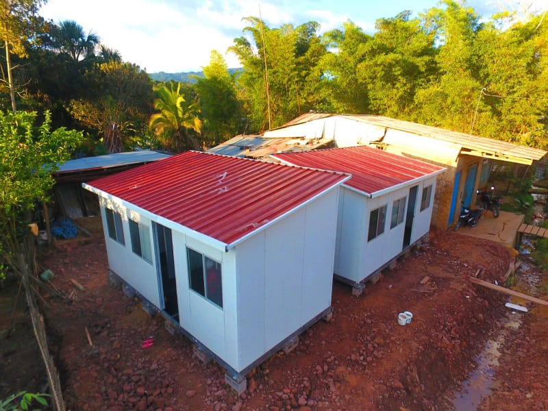 Wiskind | Pasang tempat tinggal prefabrikasi ke Peru